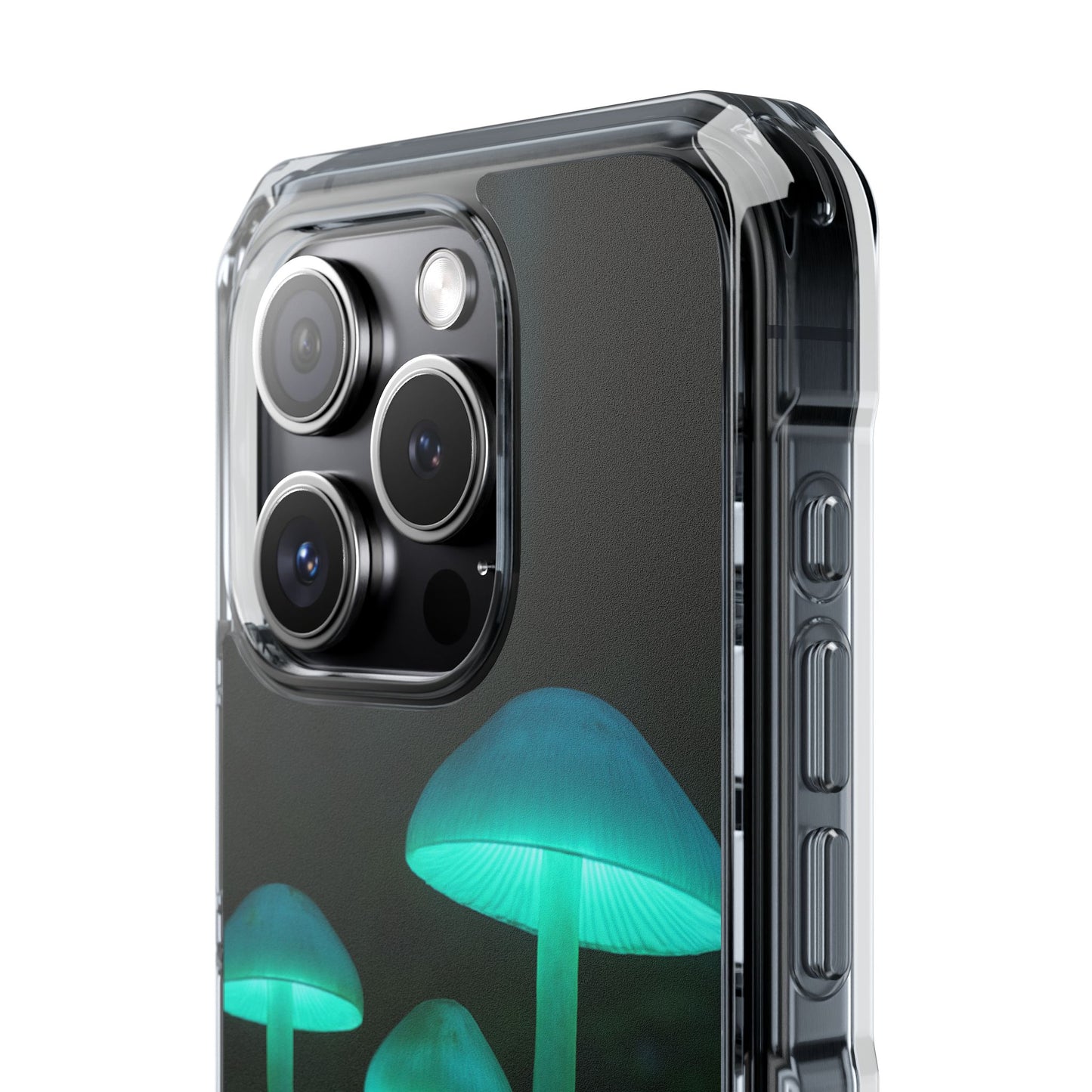 Glowing Mushroom iPhone Case, Unique Cellphone Protector, Gift for Nature Lovers, Eco-Friendly Tech Accessory