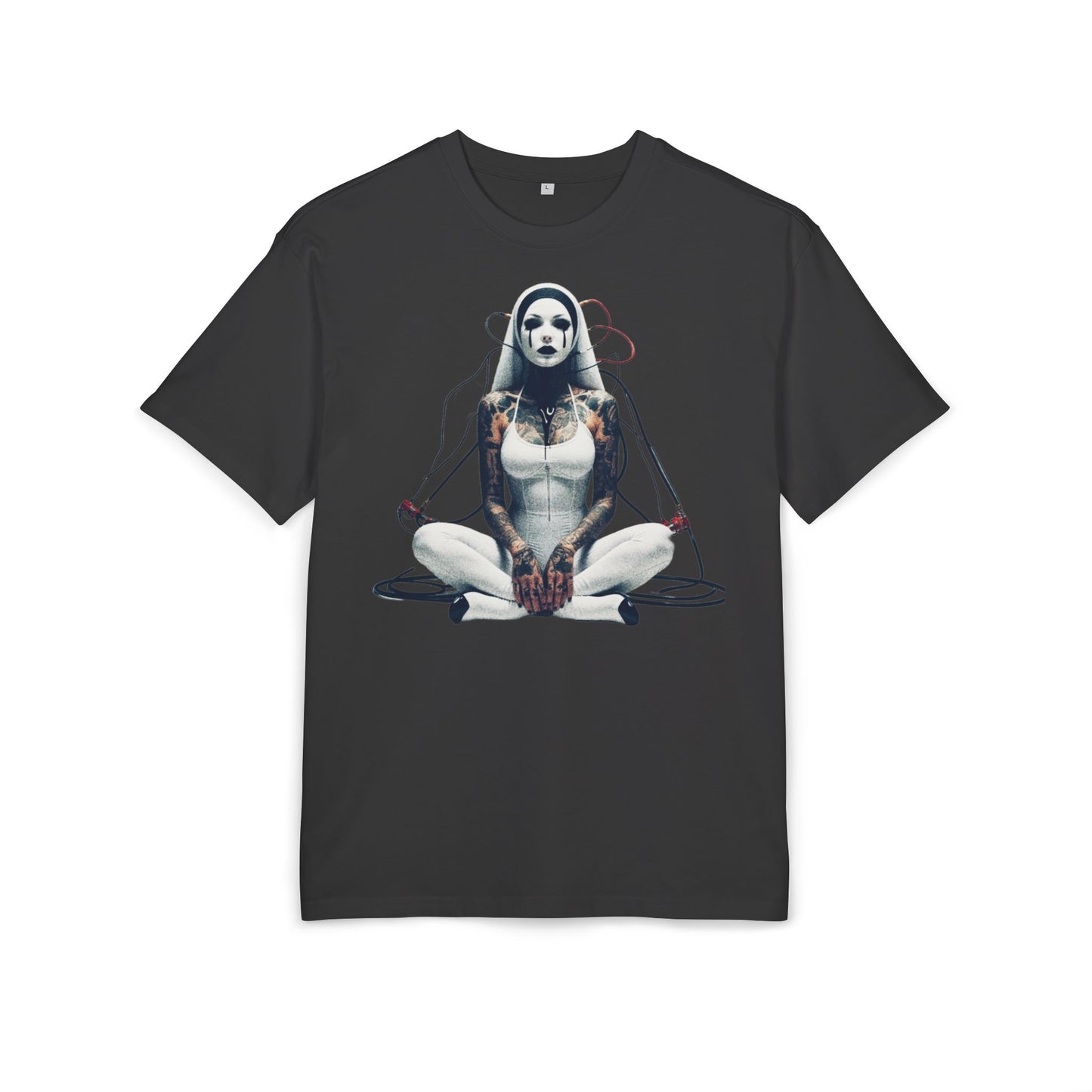 Artistic Unisex Oversize Tee - Unique Graphic Design for Creative Spirits