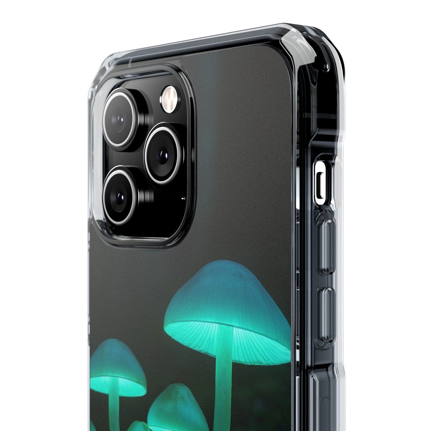 Glowing Mushroom iPhone Case, Unique Cellphone Protector, Gift for Nature Lovers, Eco-Friendly Tech Accessory