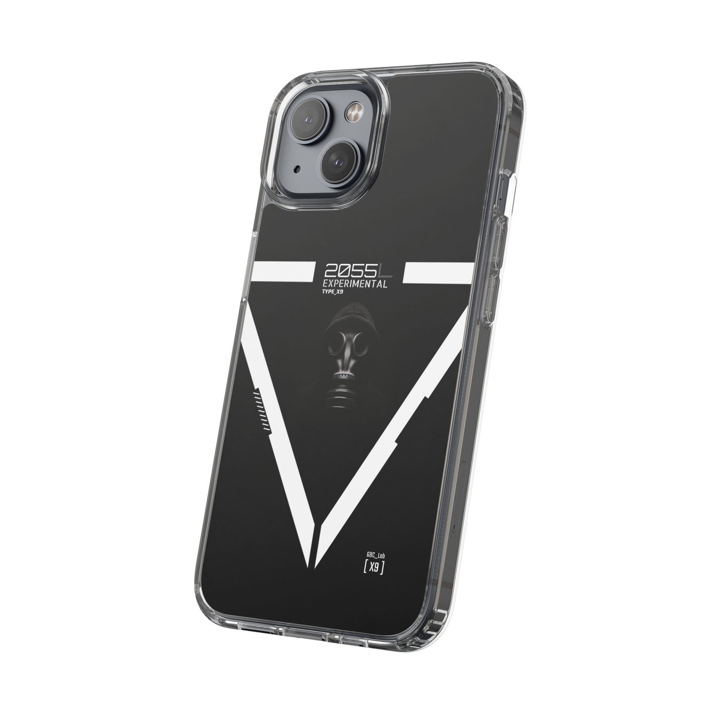 Clear Phone Case - Cyber Design Print