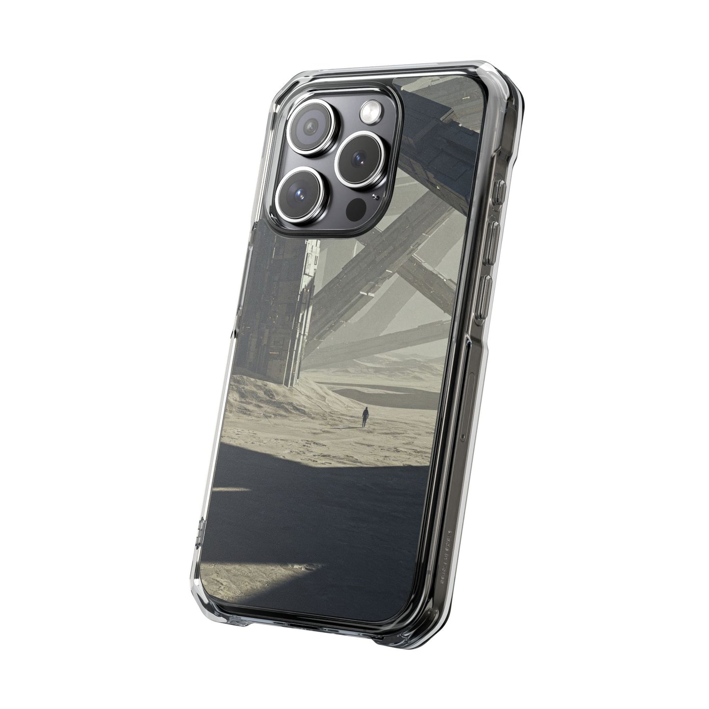 Magnetic Clear Impact Cases - Aesthetic Phone Protection, Unique Gift for Tech Lovers, Sleek Design for Minimalists