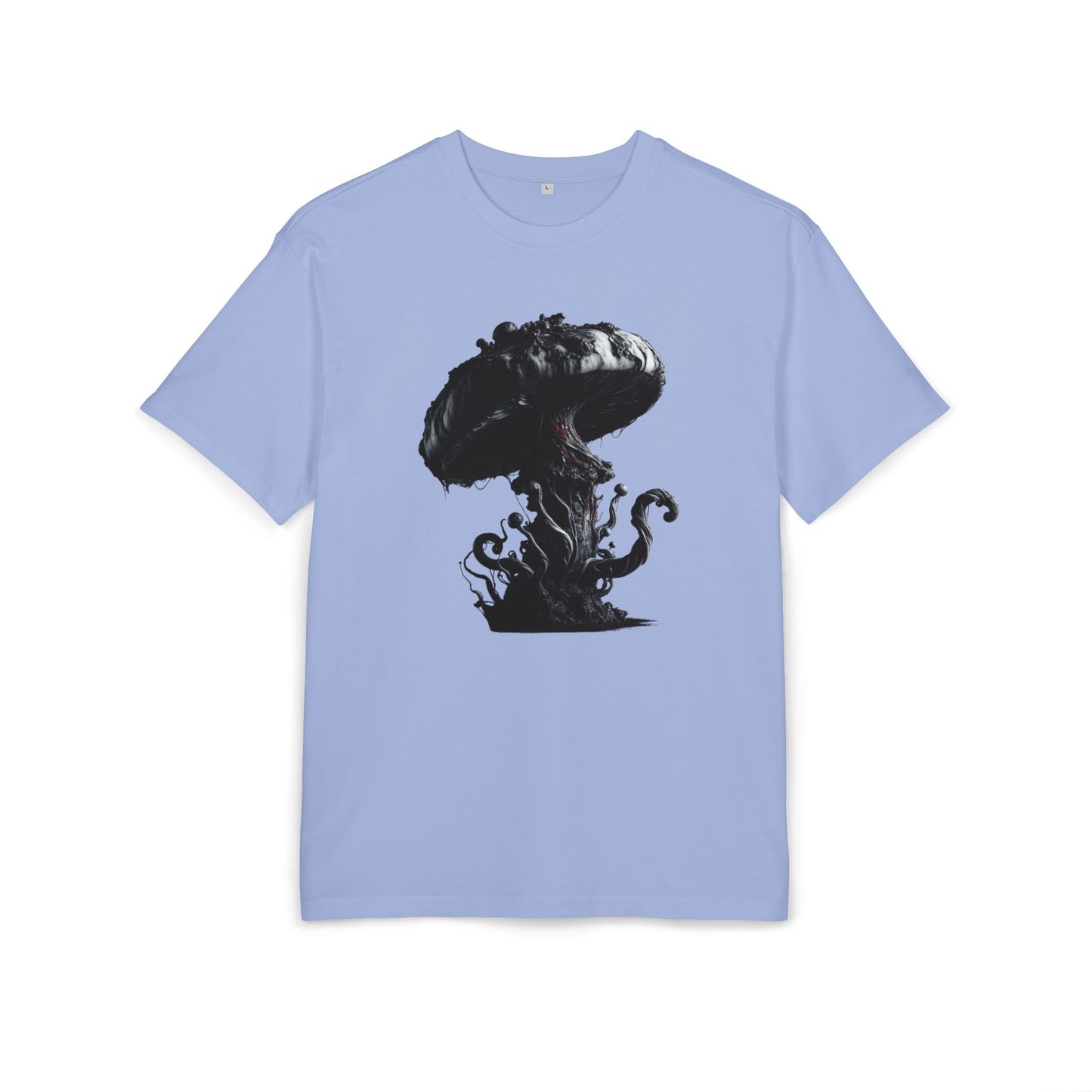Vintage Mushroom Graphic Unisex Heavy Oversize Tee