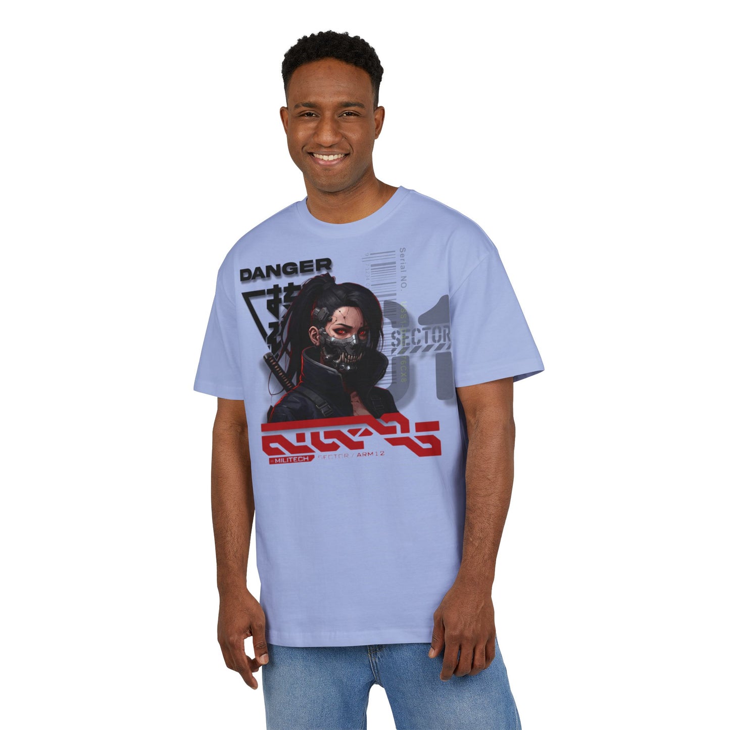 Cyberpunk Aesthetic Unisex Oversize Tee | Stylish Streetwear, Gift for Gamers, Casual Wear, Graphic Tee, Unique Fashion Statement
