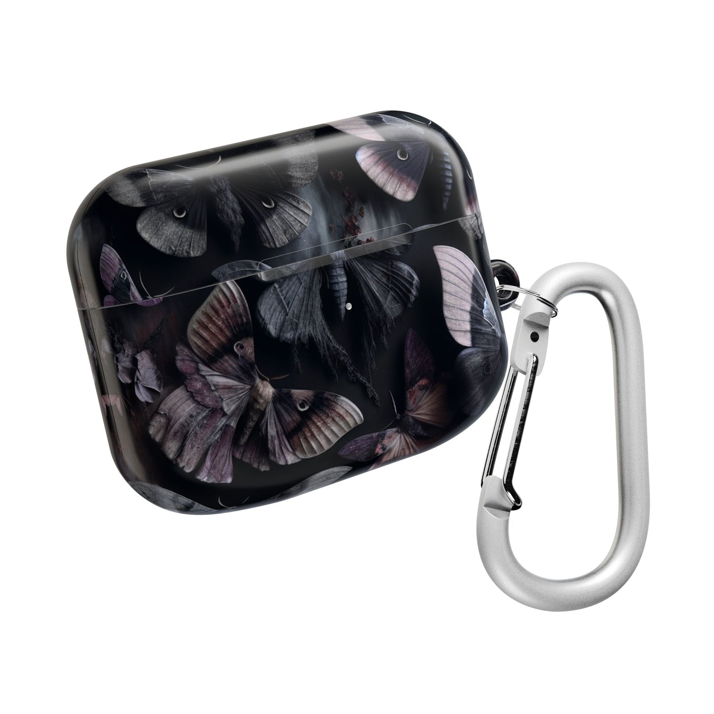 Dark Moths Gothic AirPod Cases, Stylish Protection, Gift for Music Lovers, Trendy Accessories, Unique Designs for Any Occasion