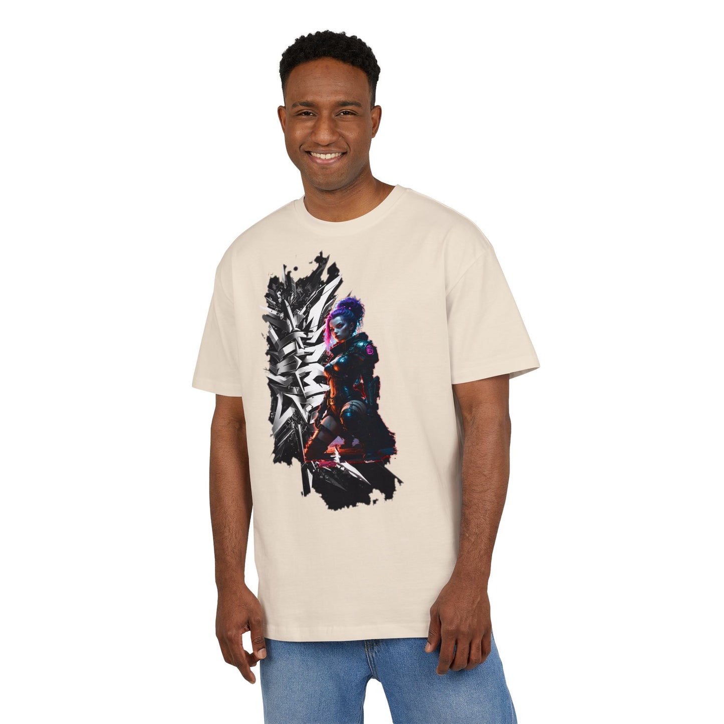 Unisex Graphic Oversize Tee, Trendy Streetwear Shirt, Casual Wear, Gift for Fashion Lovers, Summer Outfit, Everyday Comfort