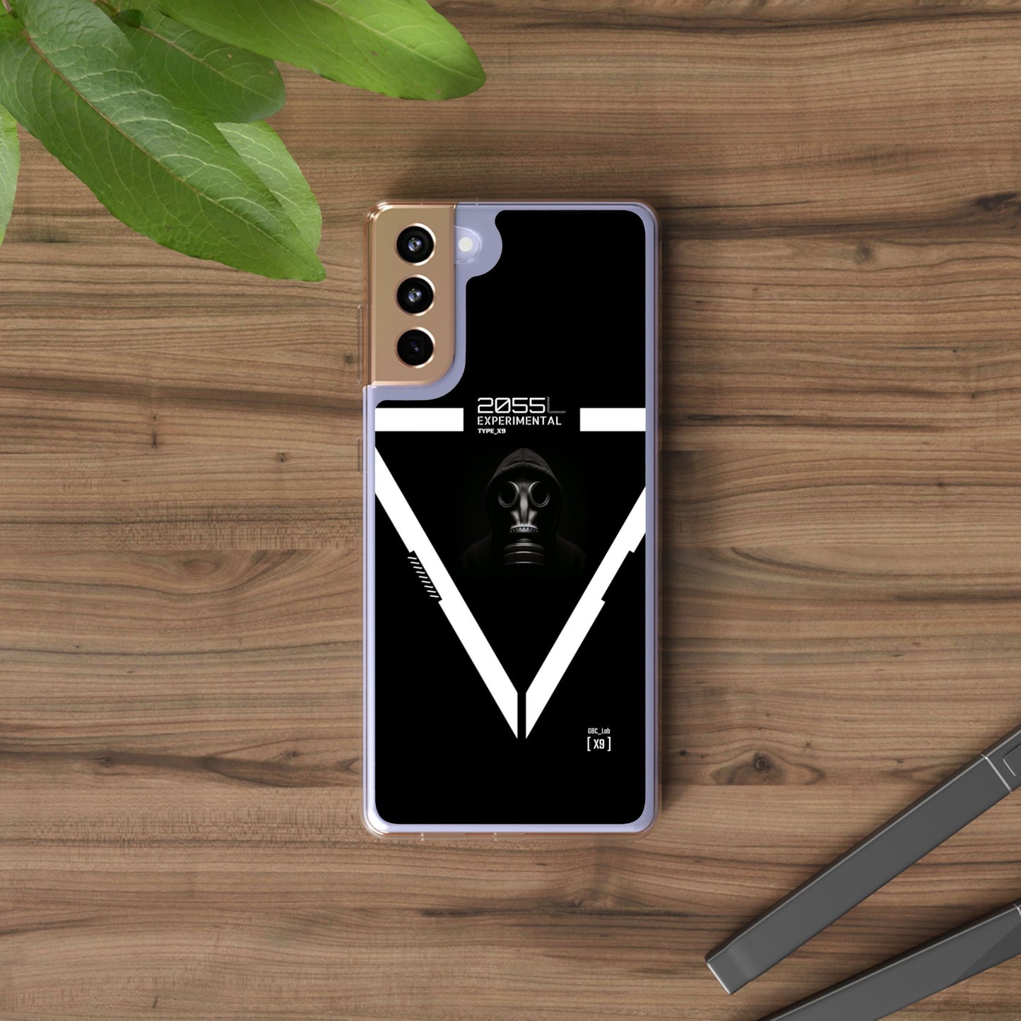 Clear Phone Case - Cyber Design Print