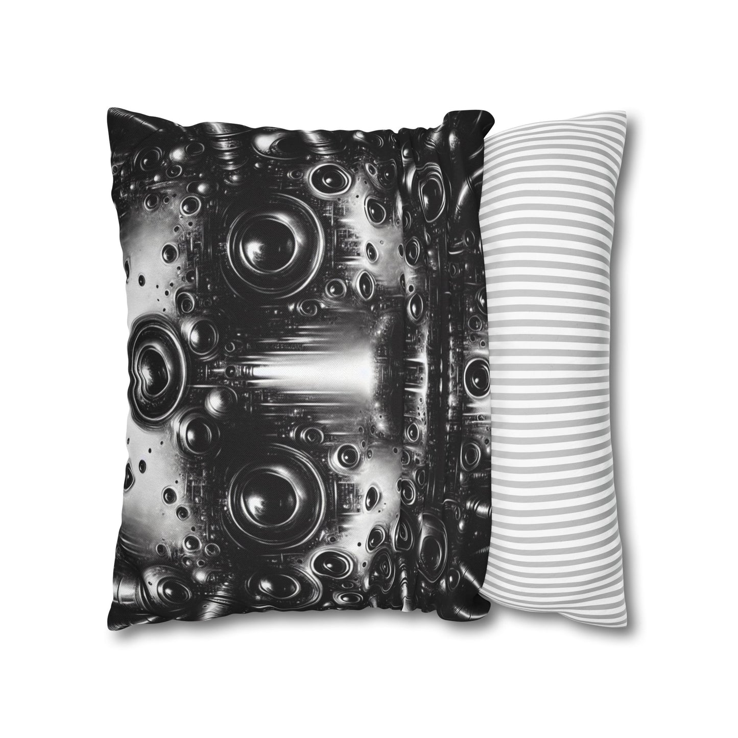Funky Geometric Pillowcase, Modern Home Decor, Unique Throw Pillow Cover, Artistic Cushion Cover, Gift for Art Lovers