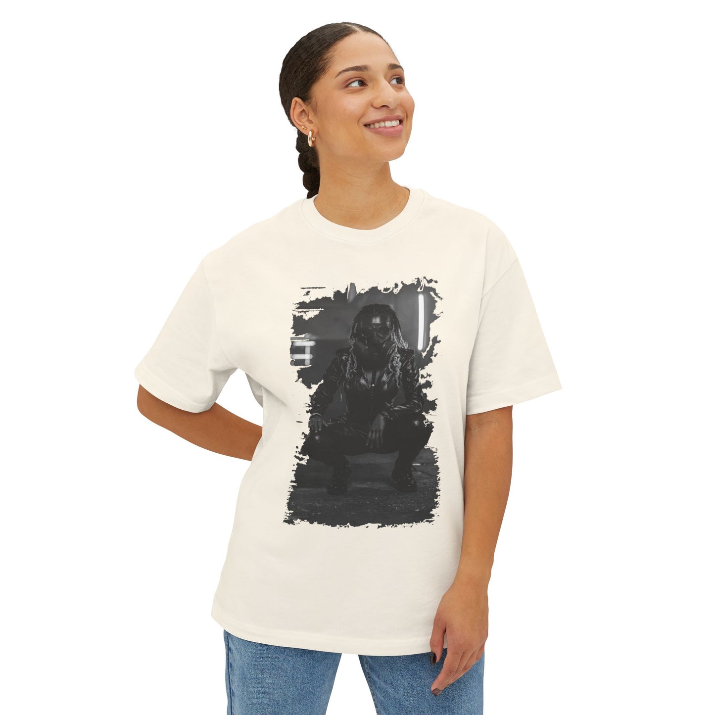 Chill Vibes Unisex Oversized Tee, Streetwear Shirt, Graphic Tee, Casual Outfit, Gift for Him/Her, Summer Fashion