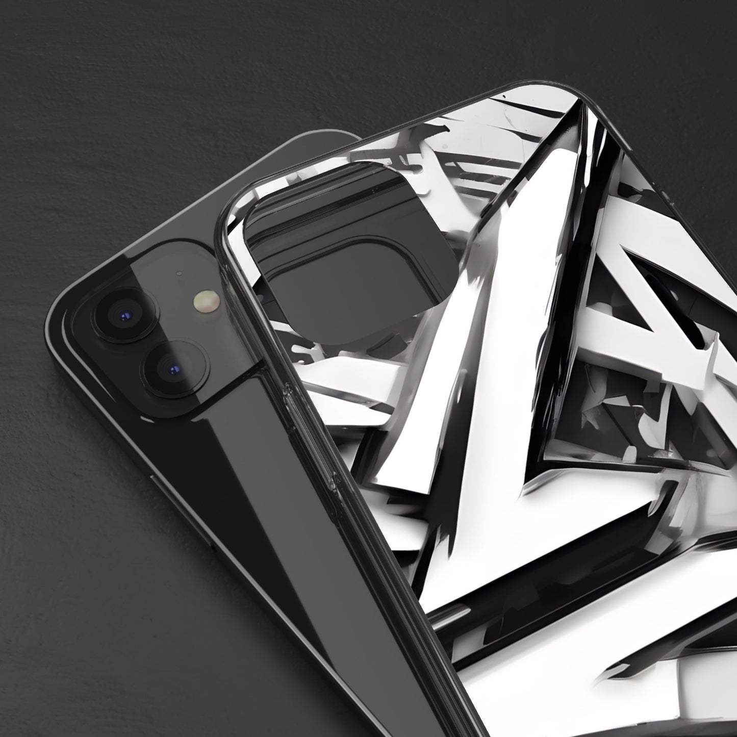 Phone Case, Abstract Futuristic Design