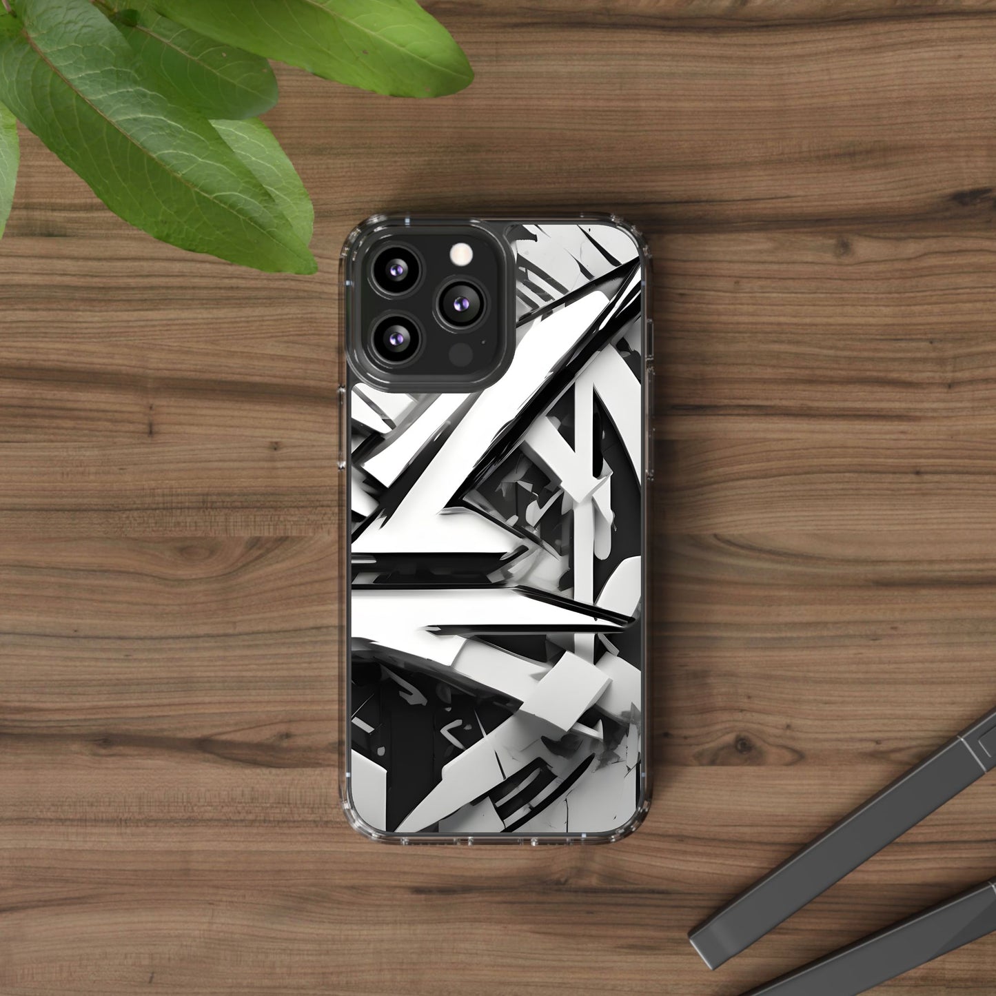 Phone Case, Abstract Futuristic Design
