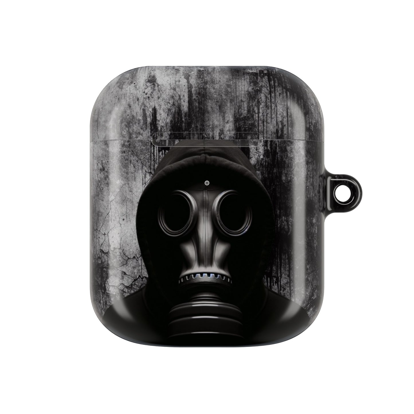 Gritty AirPod Cases - Urban Style, Tech Accessories, Music Lover Gift, Black & Gray Aesthetic, Unique Earbud Cases, Trendy Tech Gear