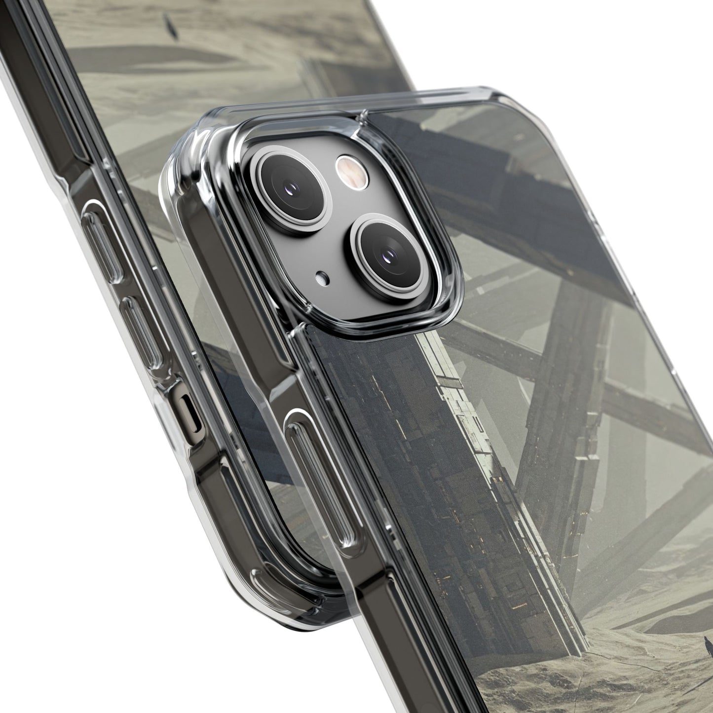 Magnetic Clear Impact Cases - Aesthetic Phone Protection, Unique Gift for Tech Lovers, Sleek Design for Minimalists