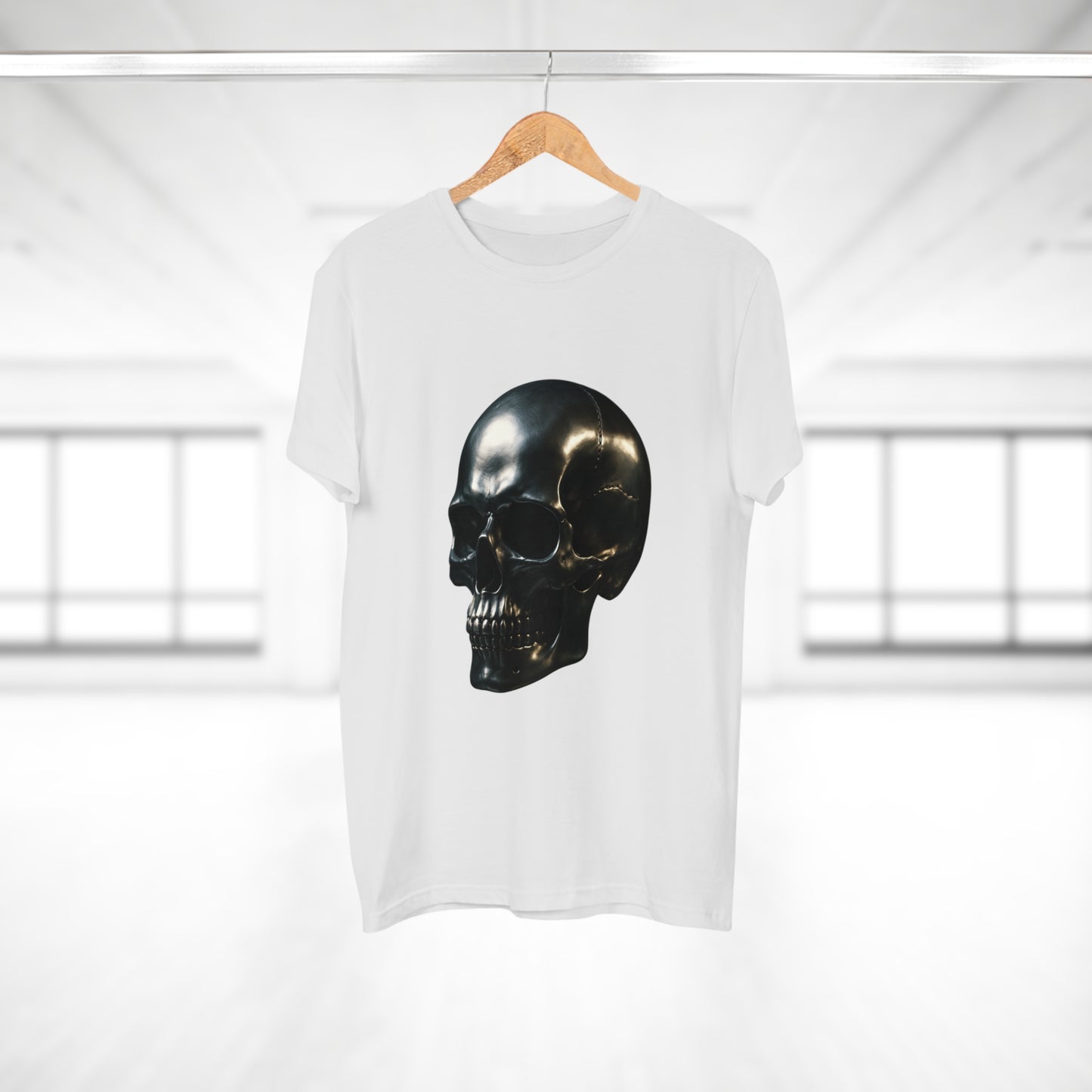 Gothic Skull Unisex T-Shirt, Edgy Graphic Tee, Halloween Apparel, Men's Casual Wear, Gift for Him