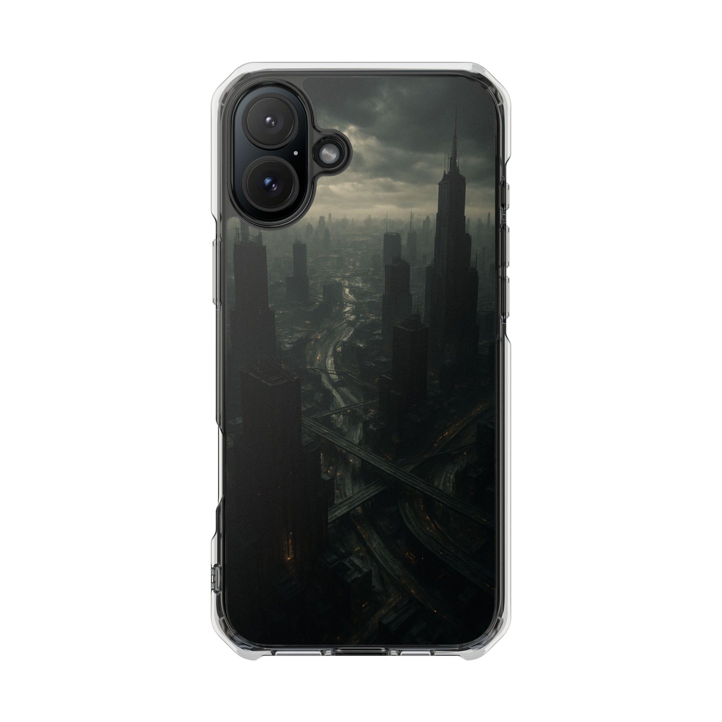 Magnetic Clear Impact Cases for a Stylish and Protective Phone Add a Futuristic Touch, Gift for Tech Lovers, Birthday or Holiday Present