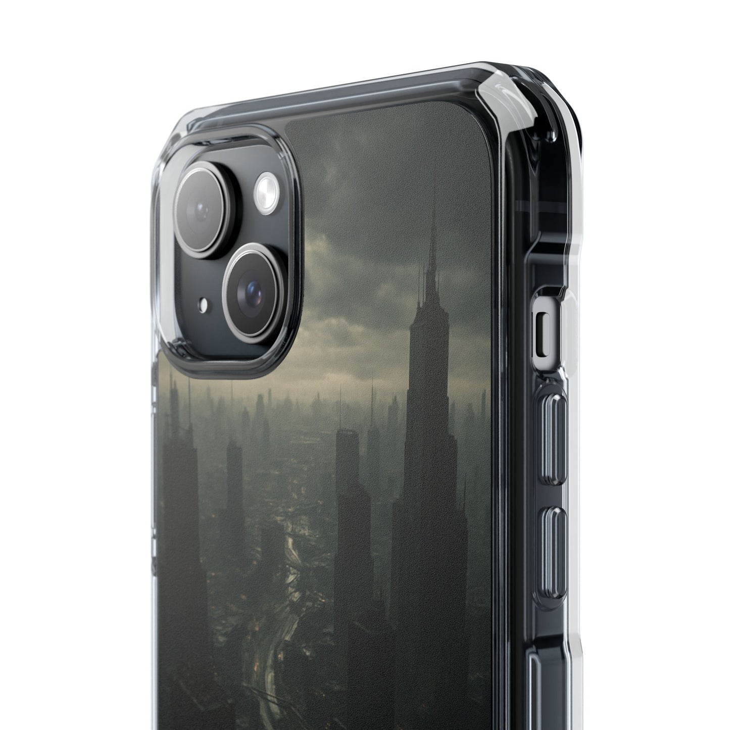 Magnetic Clear Impact Cases for a Stylish and Protective Phone Add a Futuristic Touch, Gift for Tech Lovers, Birthday or Holiday Present