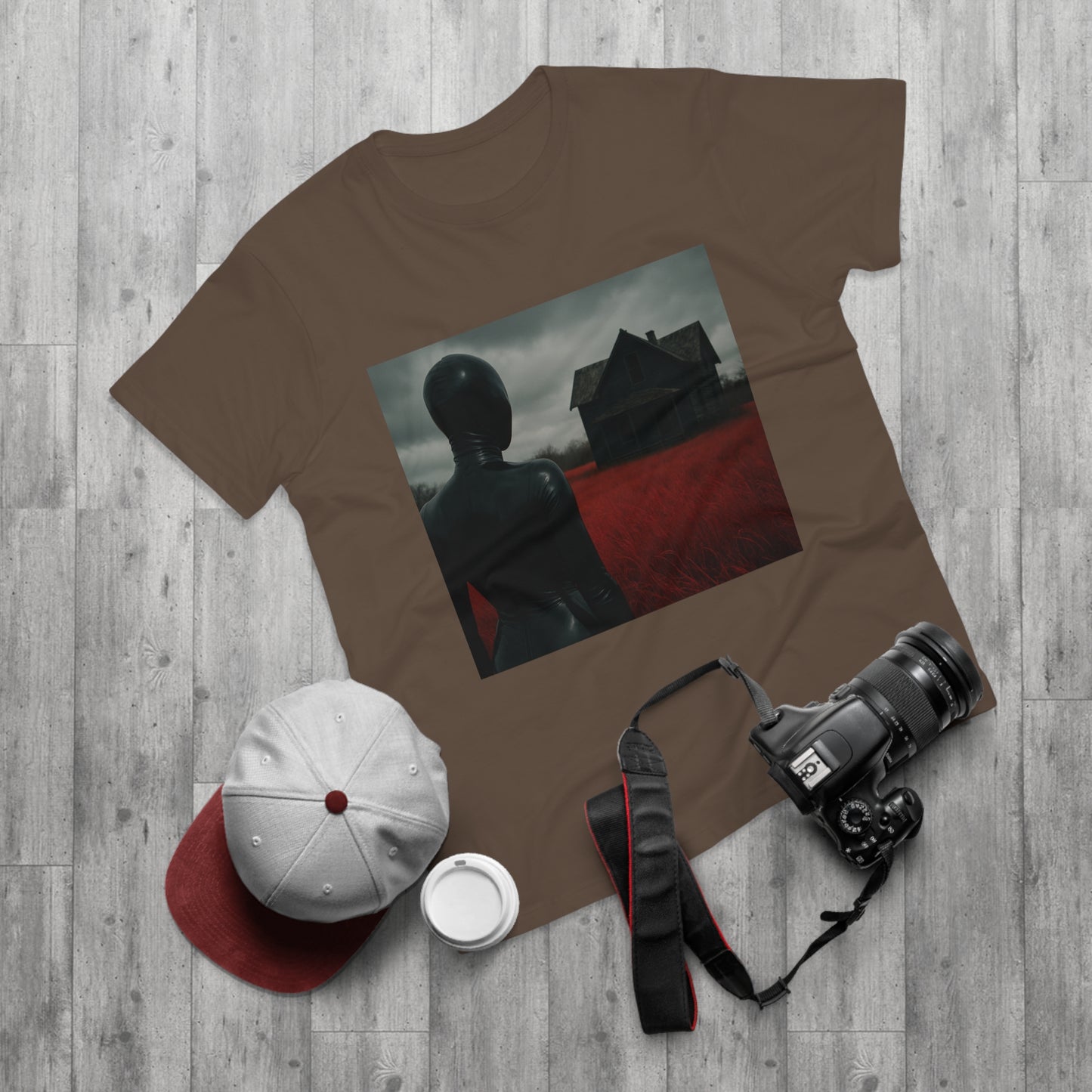 Mysterious Landscape Unisex T-Shirt - Casual Wear, Artistic Tee, Unique Gift, Streetwear, Home Decor, Graphic Shirt