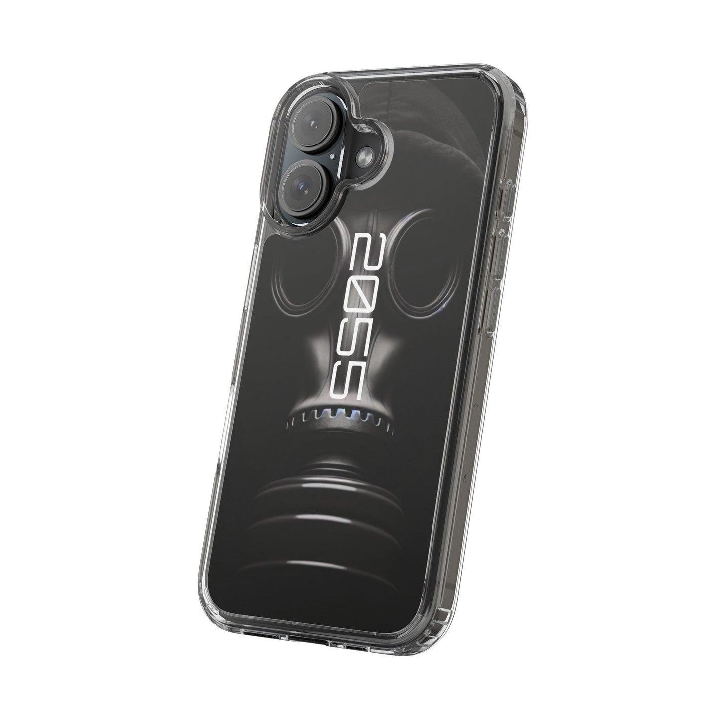 Phone Case Dystopian Gas Mask Design