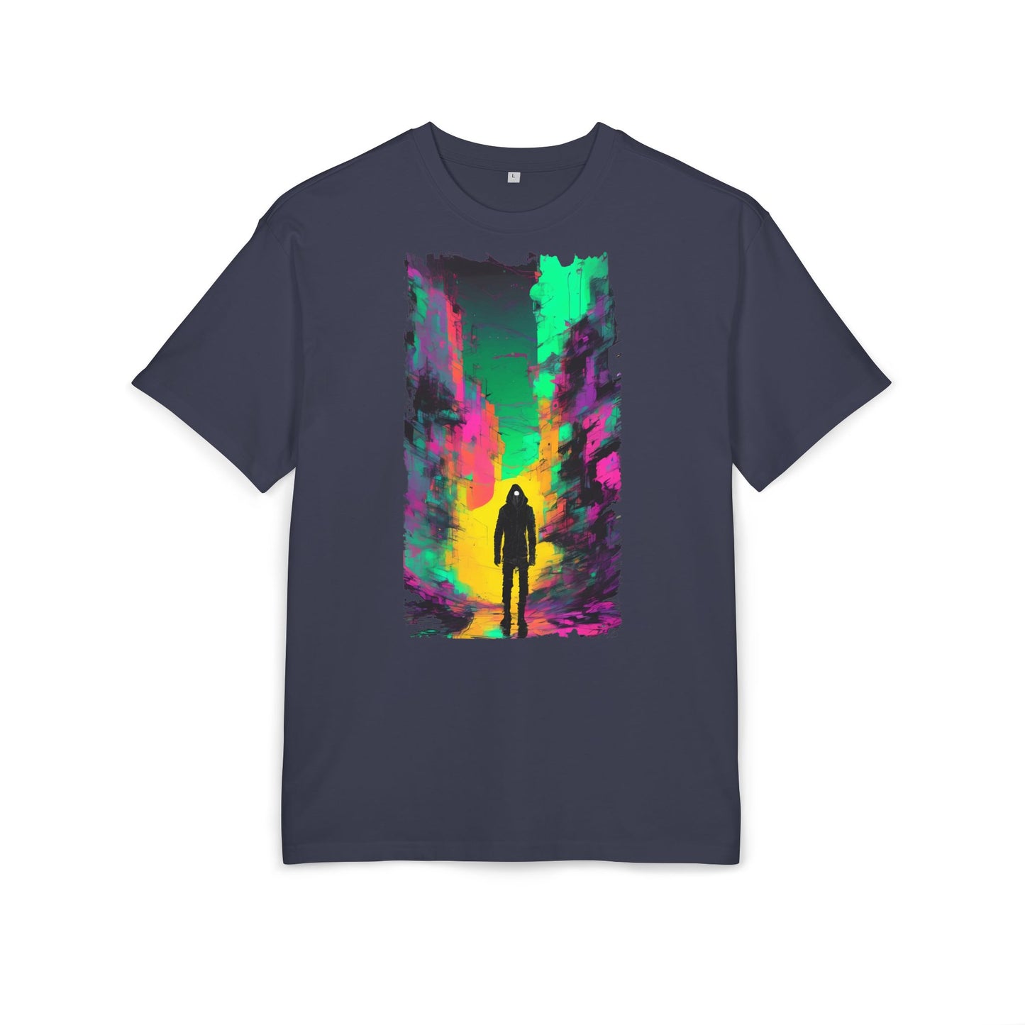 Vibrant Nature-Inspired Oversize Tee, Boho Graphic Tee, Unisex T-Shirt for Adventurers, Colorful Casual Wear, Nature Lover Gift