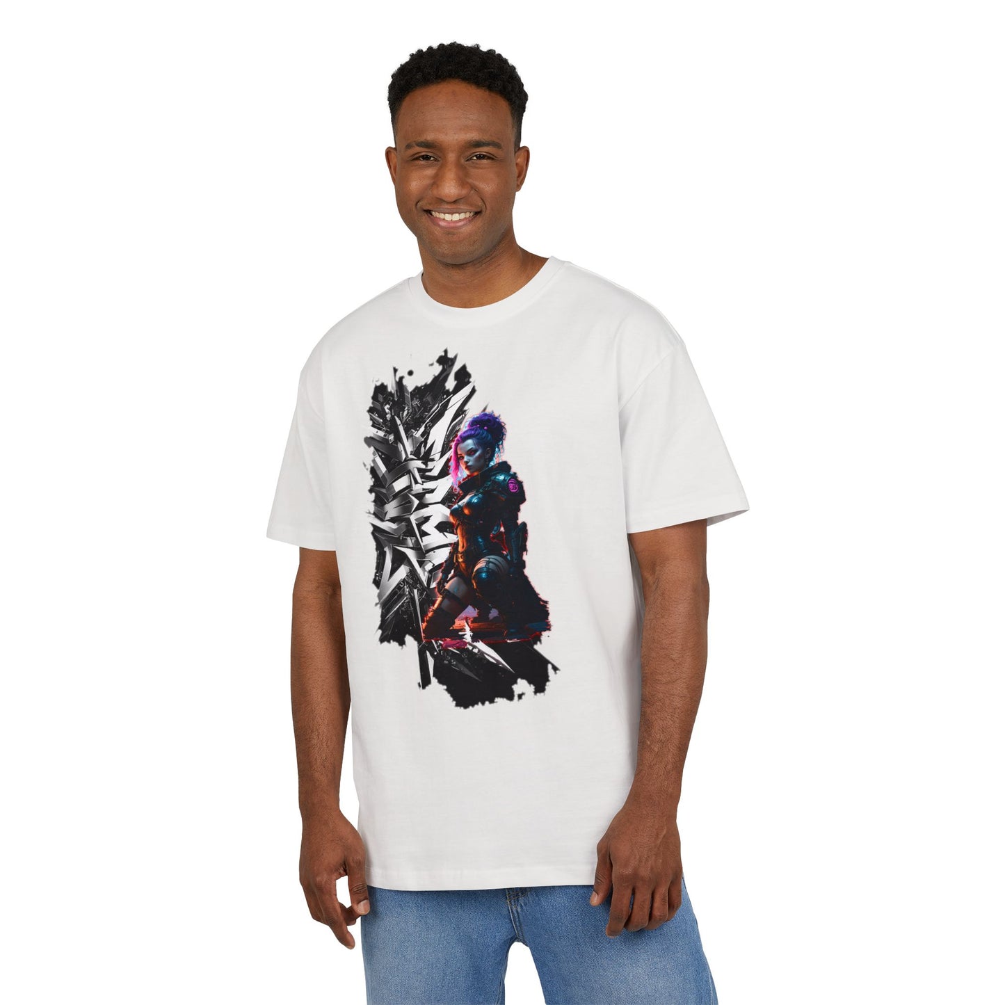 Unisex Graphic Oversize Tee, Trendy Streetwear Shirt, Casual Wear, Gift for Fashion Lovers, Summer Outfit, Everyday Comfort