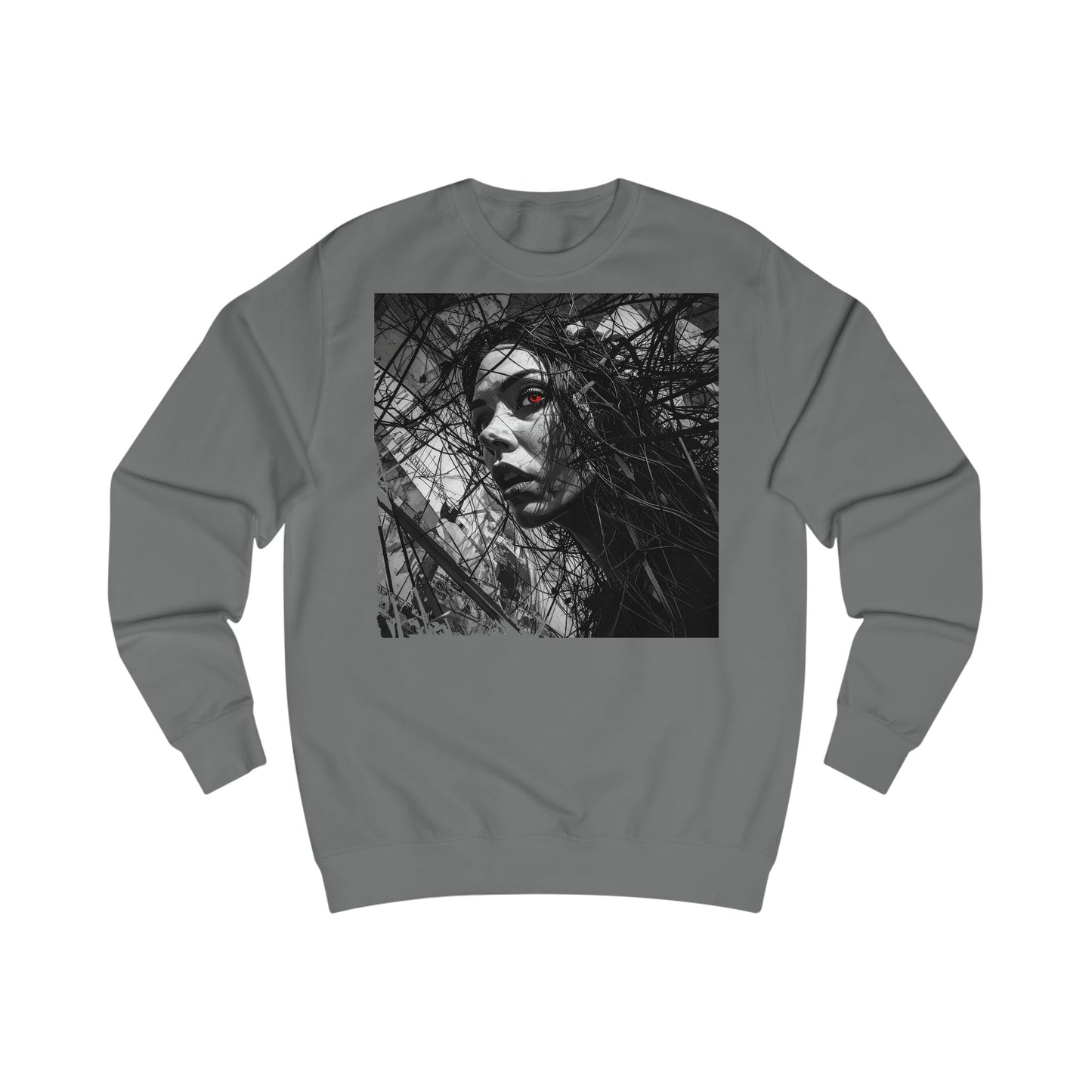 Mystical Forest Unisex Sweatshirt | Cozy Autumn Fashion, Unique Gift for Nature Lovers, Perfect for Halloween, Year-Round Wear