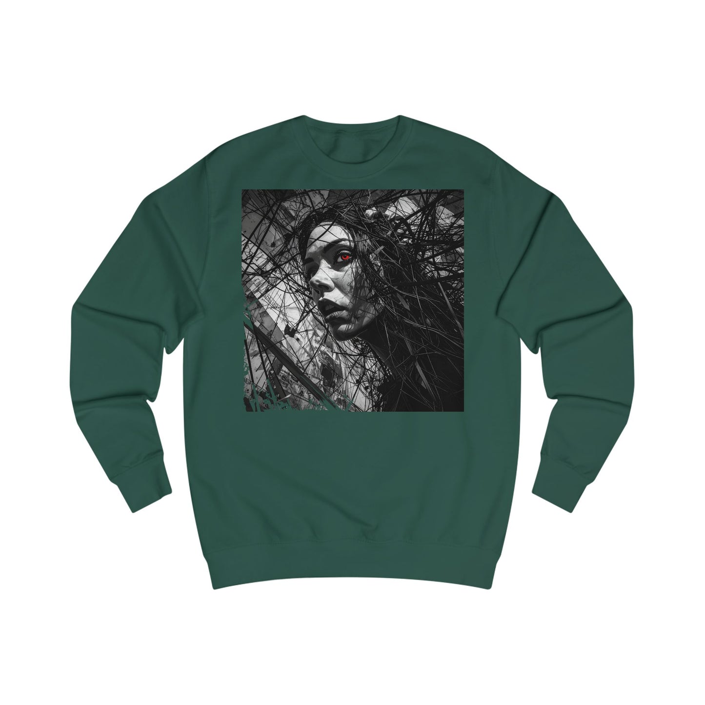Mystical Forest Unisex Sweatshirt | Cozy Autumn Fashion, Unique Gift for Nature Lovers, Perfect for Halloween, Year-Round Wear