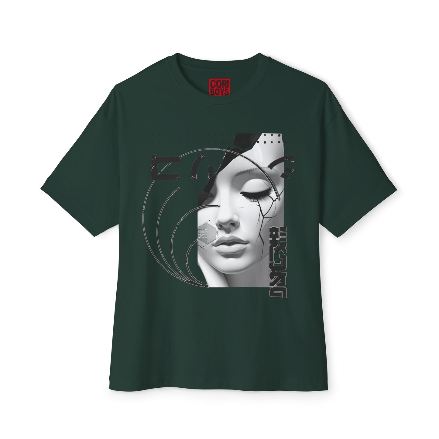 Chic Graphic Tee, Casual Fashion Shirt, Summer Outfit Top, Gift for Her, Artistic Oversized T-Shirt