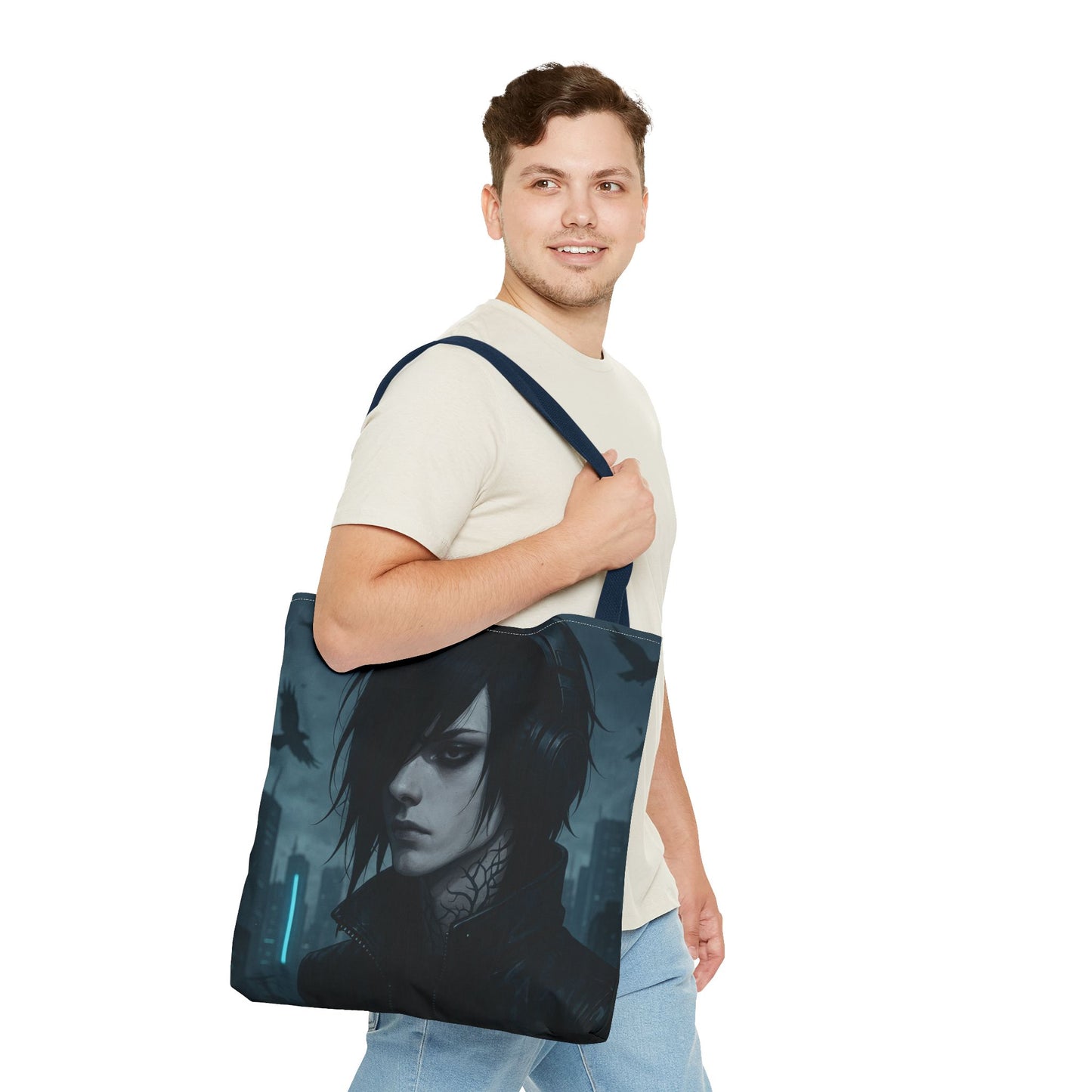 Gothic Art Tote Bag - Stylish Reusable Shopping Bag, Perfect for Music Concerts, Festivals, Gifts, Eco-Friendly Storage