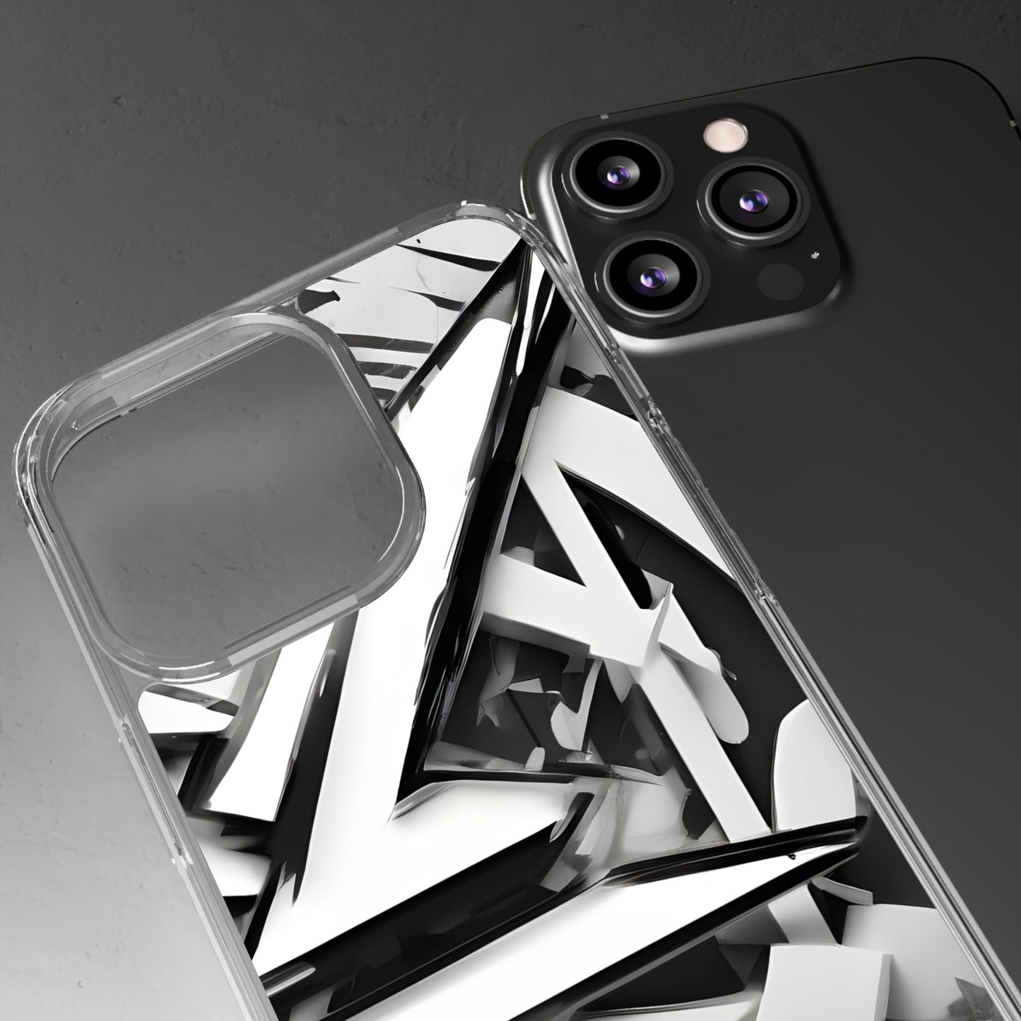 Phone Case, Abstract Futuristic Design