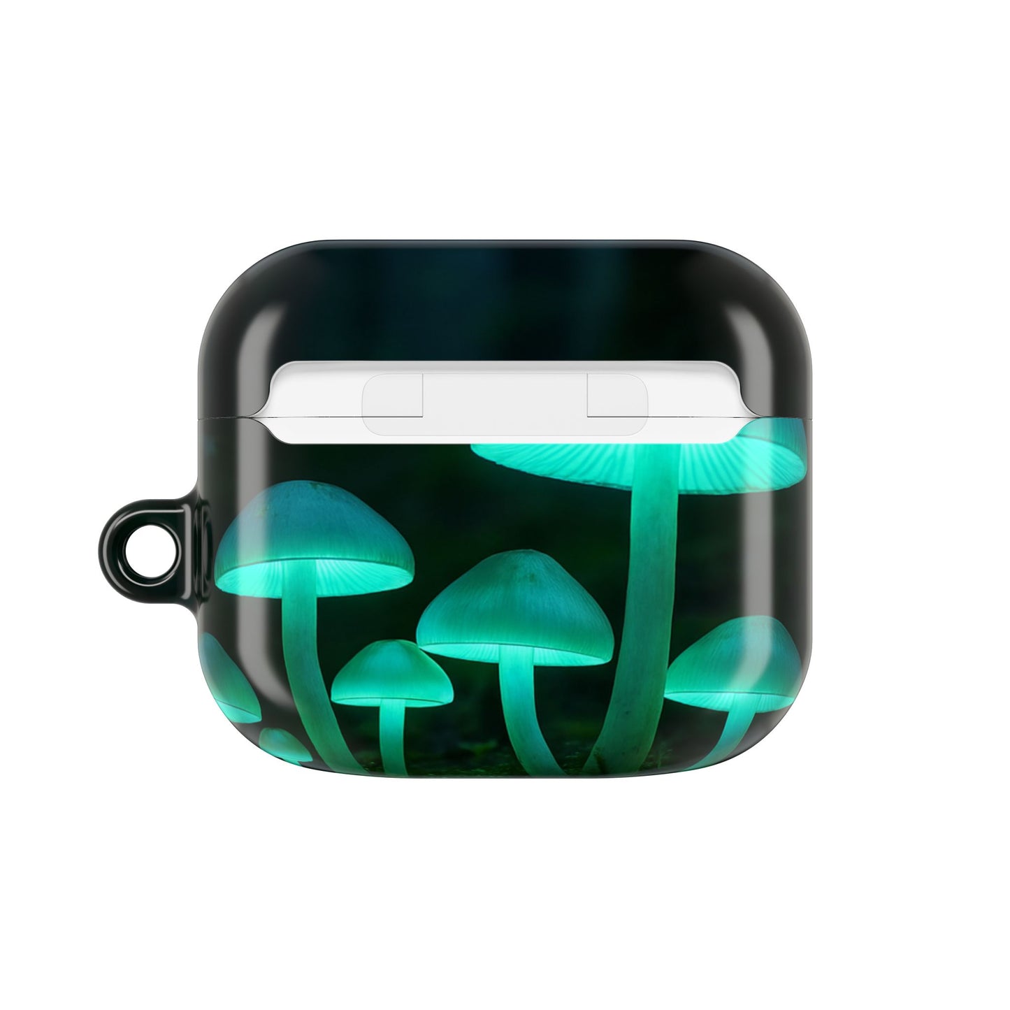 Mushroom Design AirPod Cases - Geometric Tech Design, Durable Cover, Gift for Tech Lovers, Unique Accessories, Perfect for Holidays