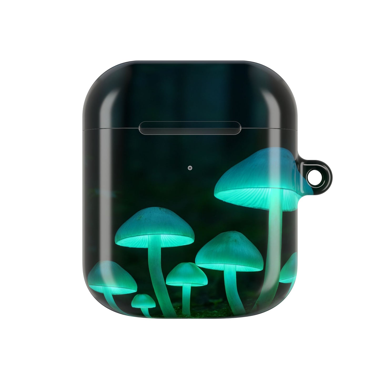 Mushroom Design AirPod Cases - Geometric Tech Design, Durable Cover, Gift for Tech Lovers, Unique Accessories, Perfect for Holidays