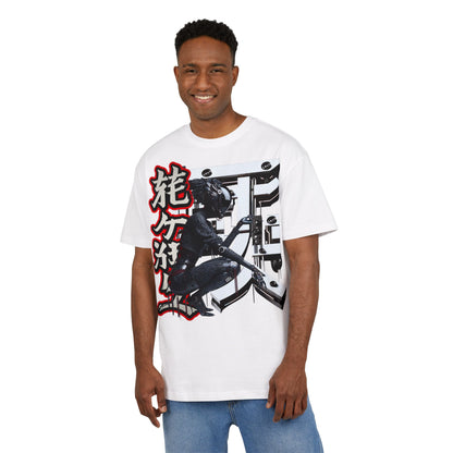 Cyberpunk Graphic Unisex Heavy Oversize Tee