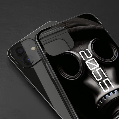 Phone Case Dystopian Gas Mask Design