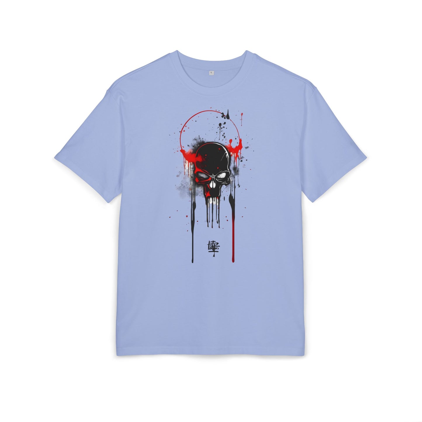 Edgy Oversized Graphic Tee, Cool Streetwear Shirt, Unisex Casual Wear, Unique Festival Apparel, Comfortable Everyday Outfit
