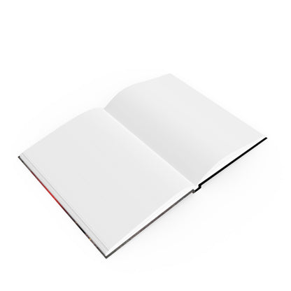 Robotic Art Hard Backed Journal | Sci-Fi Notebook, Gift for Writers, Sketchbook, Cyberpunk Design, Unique Stationery