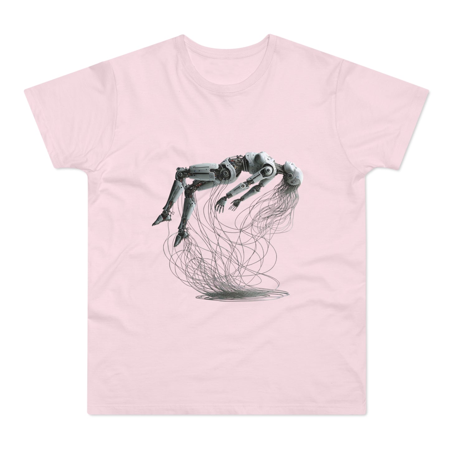 Futuristic Graphic Tee, Cool Unisex T-Shirt for Tech Enthusiasts, Gift for Birthdays, Casual Wear, Unique Art Shirt