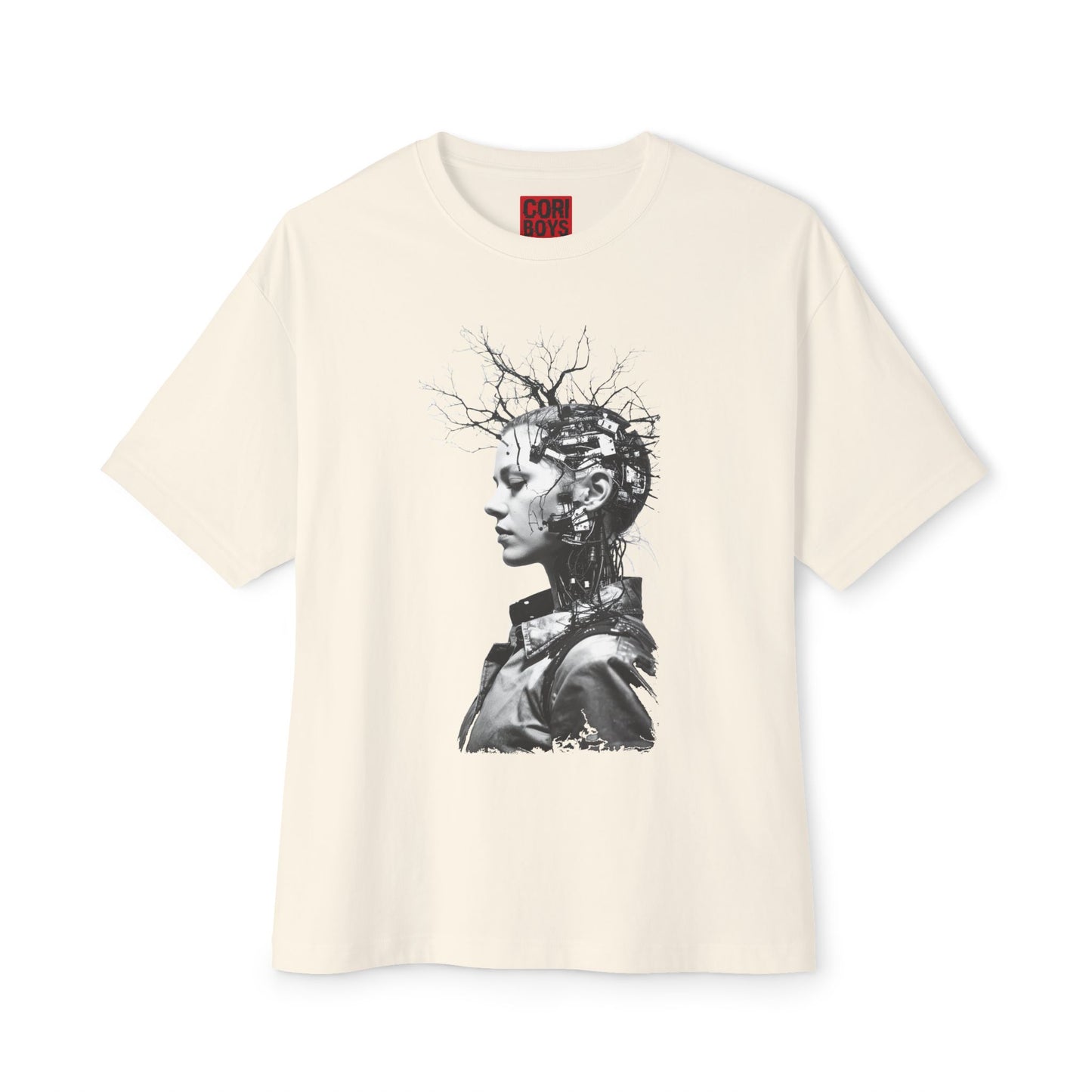 Eco-Friendly Unisex Oversized Tee Featuring Unique Abstract Design, Perfect for Casual Wear, Street Style, and Artistic Expression