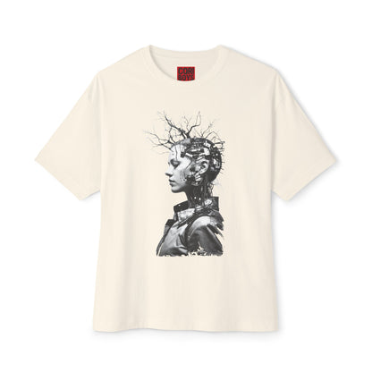 Eco-Friendly Unisex Oversized Tee Featuring Unique Abstract Design, Perfect for Casual Wear, Street Style, and Artistic Expression