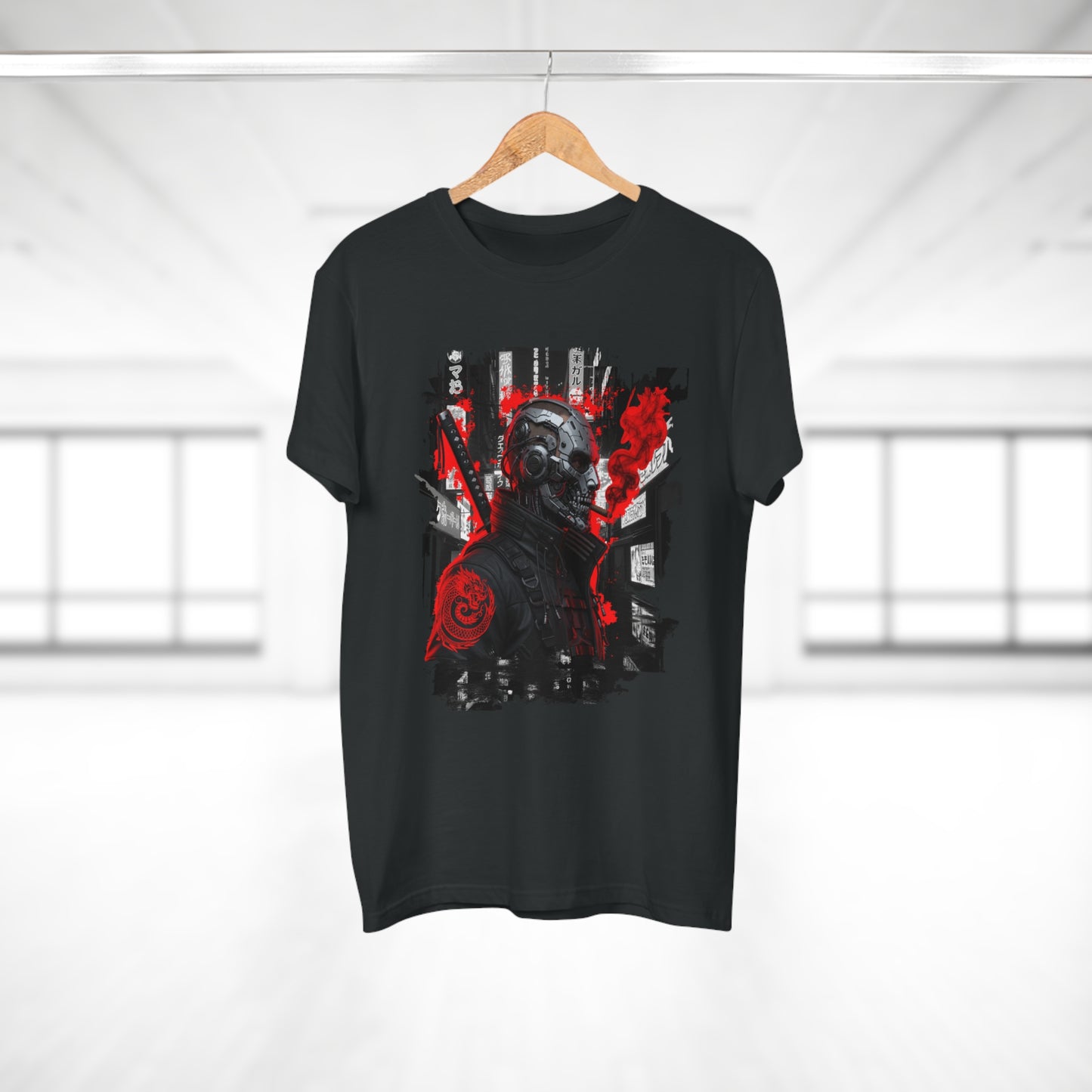 Unisex Graphic Tee - Urban Skull Design, Streetwear Shirt, Cool T-Shirt, Casual Fashion, Edgy Gift for Him, Festival Wear