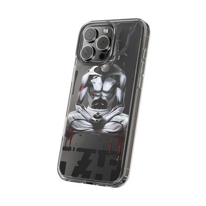 Clear Phone Cases with Cyber Design
