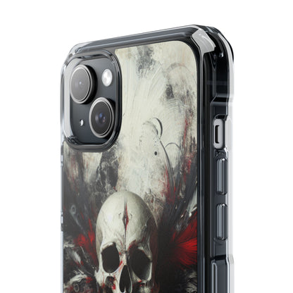 Gothic Skull Phone Case, Unique iPhone Cover, Edgy Smartphone Protector, Halloween Gift, Alternative Accessories