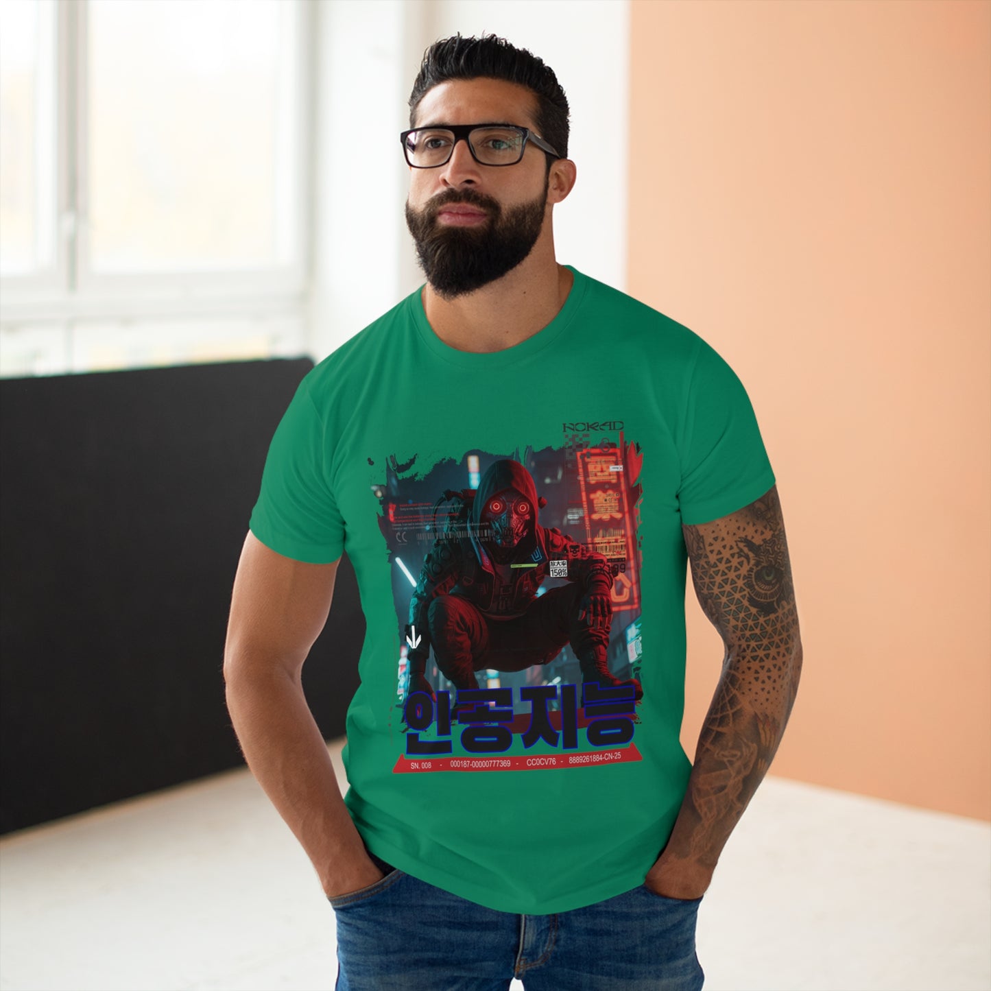 Urban Cyberpunk T-Shirt, Graphic Tee, Streetwear Shirt, Unisex Fashion, Gift for Gamers, Trendy Art Tee, Tokyo Style Apparel