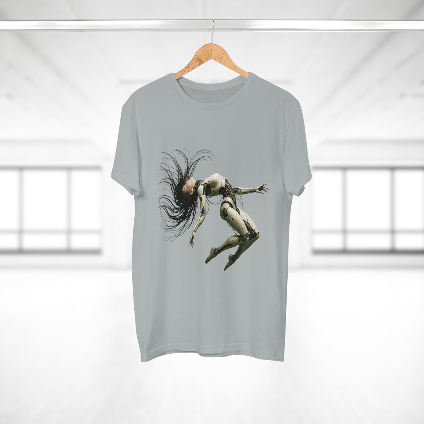 Futuristic Robot Graphic Tee for Men & Women, Tech Lover Gift, Unisex T-Shirt, Casual Wear, Unique Gift, Trendy Fashion