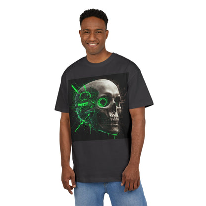 Edgy Graphic Oversize Tee | Skull Design | Streetwear Style, Casual Outfit, Music Festival Essential, Unique Gift, Unisex Apparel