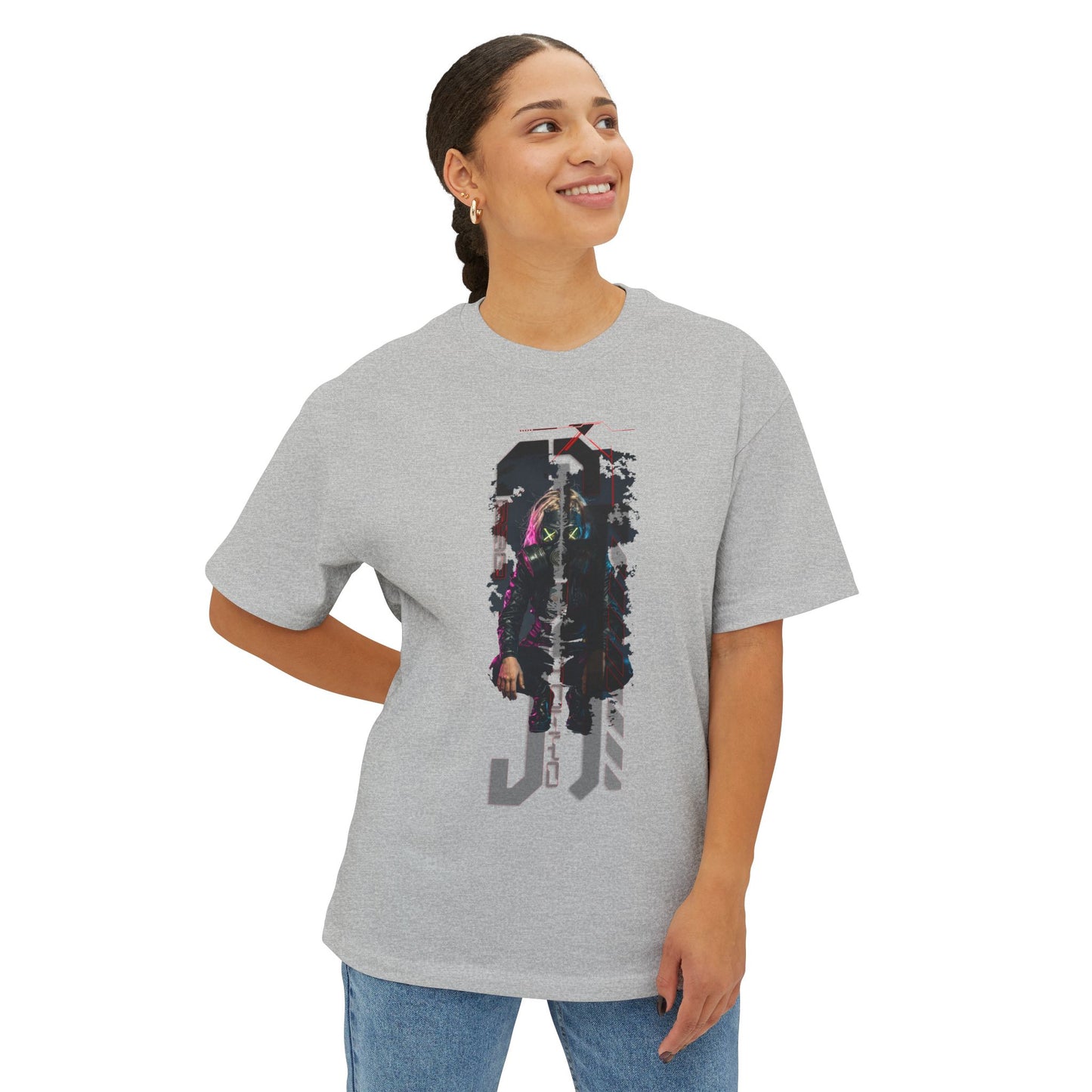 Trendy Graphic T-Shirt, Casual Oversized Tee, Streetwear Fashion, Unique Gift Idea, Unisex Style, Everyday Comfort Tee