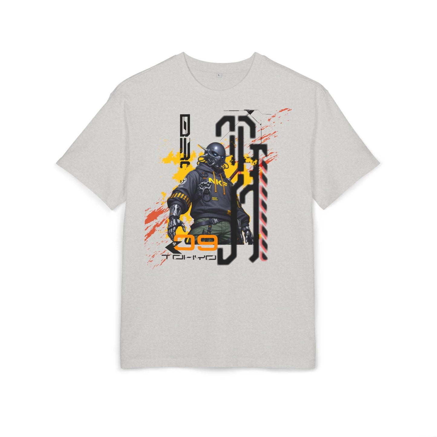 Urban Street Art Oversize Tee, Graphic Tee, Hip Hop Apparel, Streetwear Style, Men’s and Women’s Fashion, Casual Wear
