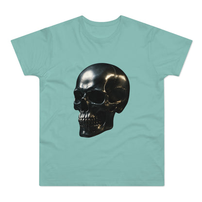 Gothic Skull Unisex T-Shirt, Edgy Graphic Tee, Halloween Apparel, Men's Casual Wear, Gift for Him