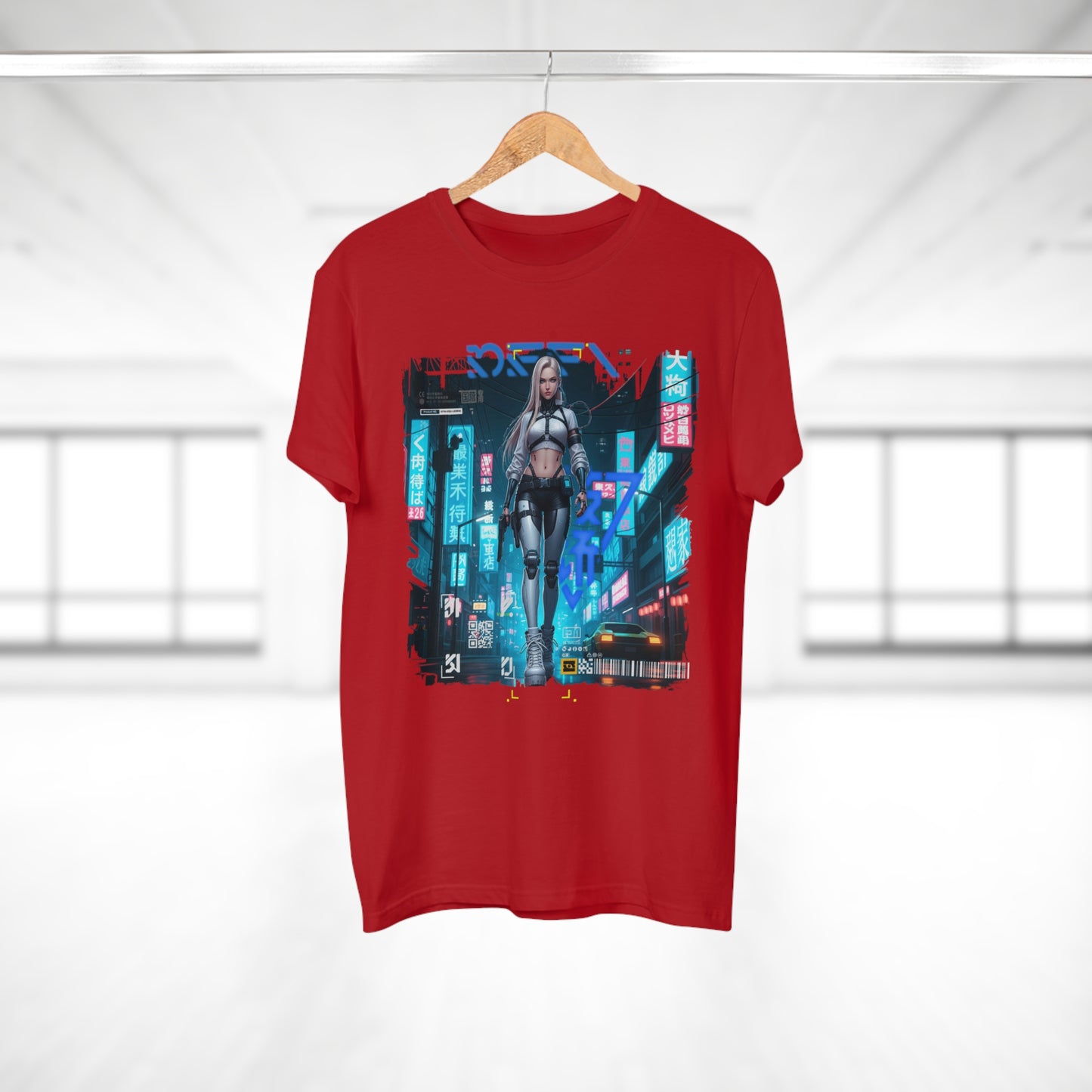 Urban Cyberpunk Unisex T-Shirt, Graphic Tee, Streetwear, Casual Outfit, Festival Wear, Gift for Tech Lovers