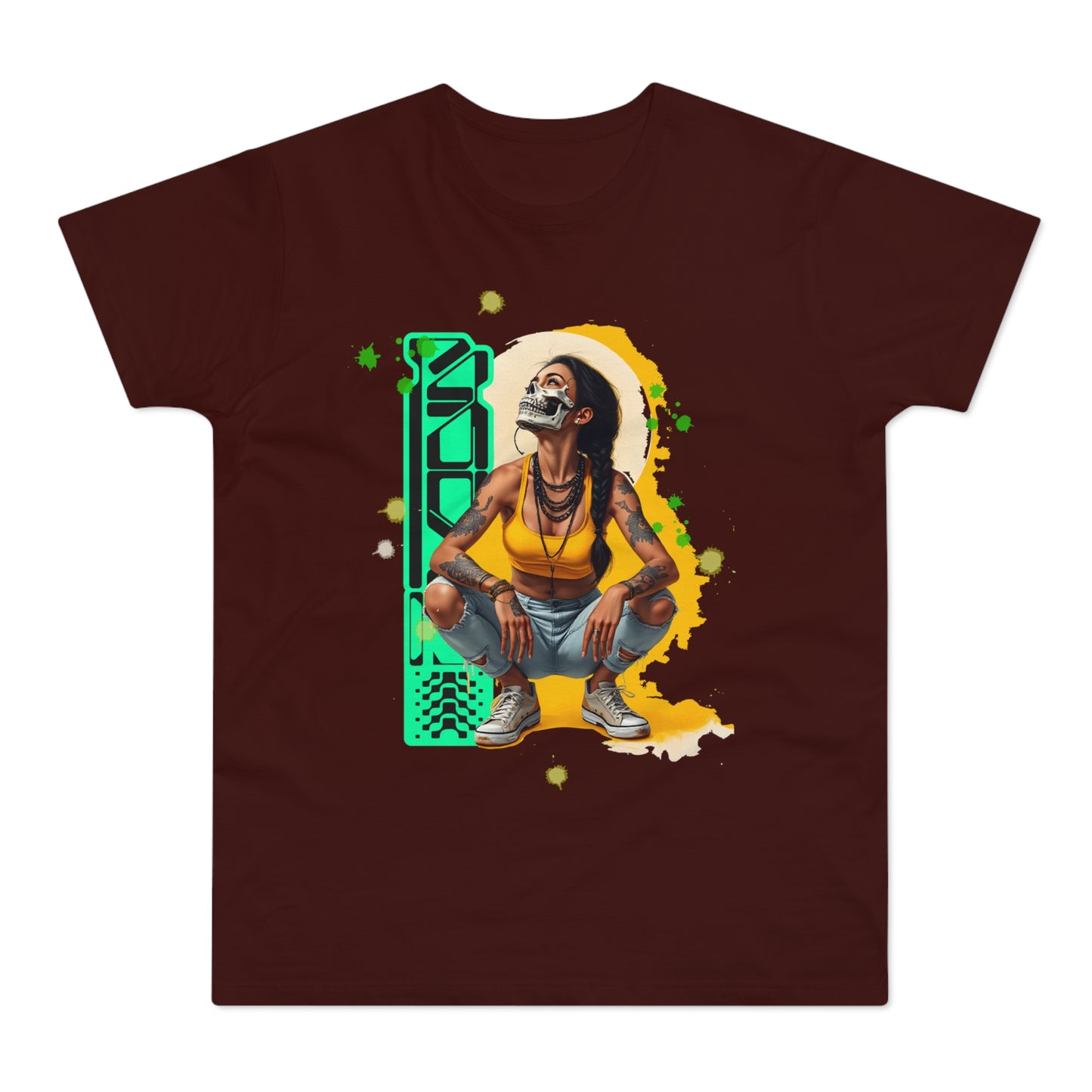Vibrant Graphic Unisex T-Shirt, Casual Wear, Street Style, Gift for Him, Graphic Tee, Music Festival Shirt