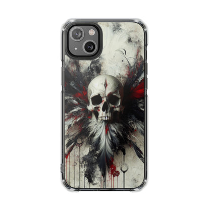 Gothic Skull Phone Case, Unique iPhone Cover, Edgy Smartphone Protector, Halloween Gift, Alternative Accessories