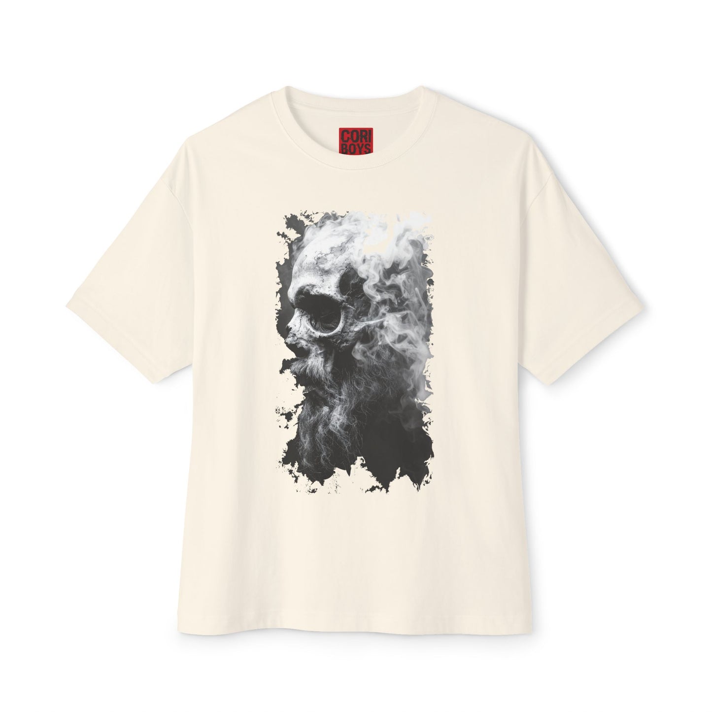 Edgy Oversized Graphic Tee | Casual Streetwear, Unisex T-Shirt, Skull Design, Gifts for Him/Her, Everyday Wear